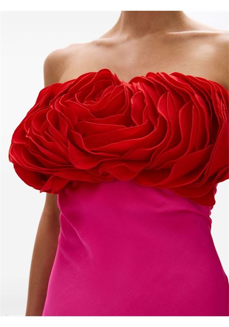 Fuchsia pink Fiorella gown Rachel Gilbert - women RACHEL GILBERT | 25FRG62087FUR